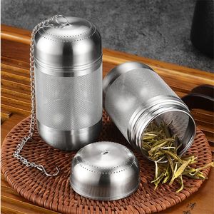 Infusore per tè in acciaio inossidabile Foglie di tè Diffusore Spezie Condimento Sfera Colino Teiera Maglia fine Filtro per caffè Accessori da cucina 240124