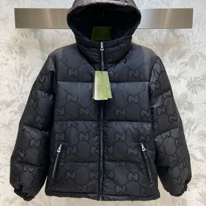 Men's women's Designer fashion Jacket Down Coat Winter Park Letter Printing Men's Park Thickened Warm Couple Down Coat Couple Cold Resistant-dahei