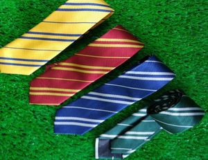 Skolband Gryffindor Slytherin Ravenclaw Hufflepuff slipsar slips halskläder för män kvinnor film fshion tie-p9155465