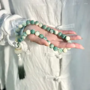 Strand Handheld Gradient Root Tassel Fringe Flexible Ring Female Male Buddha Beads Hand Toy Bodhi Seed Bracelet