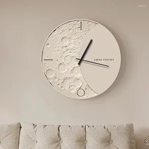 Wall Clocks Astronomy Luminous Clock Nordic Luxury Quartz Dining Room Watch Mechanism Industrial Horloge Murale Decorarion