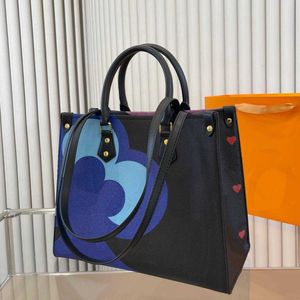 Hjärtväska designer kvinnor väskor vintage stor tote väska lyxhandväska totes shopping väskor kvinnor mode klassiska plånar handväskor