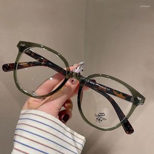 Sunglasses Frames Vintage Retro Style Frame Glasses For Women Round Shape Blue Light Blocking Men's Good Quality Women's Eyeglasses