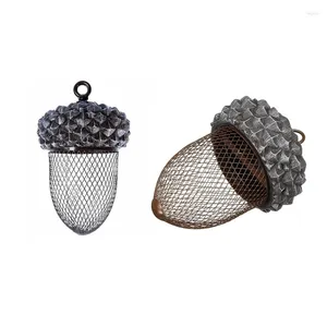 Other Bird Supplies BMBY-Fallen Fruits Acorn Feeder Grey Wild Squirrel Garden Hanging Easy Refill