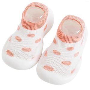 First Walkers Baby Boy Girl Non Indoor Infant Walking Shoes Breathable Warm Elastic Sock With Memory Sole Toes Outdoor Sneakers