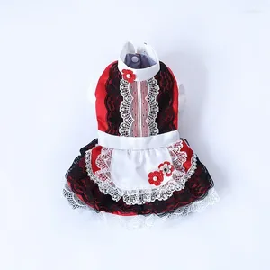 Dog Apparel Cat Dress Princess Skirt Puppy Small Clothes Chihuahua Yorkshire Clothing Pet Wedding Dresses Girl Costumes