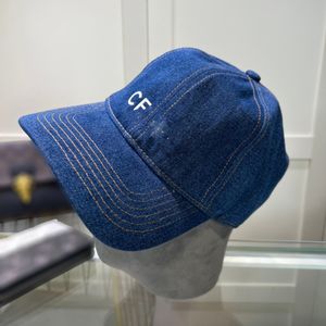 Кепка дизайнерская кепка роскошная дизайнерская шляпа джинсовая бейсболка классического стиля приморская солнцезащитная кепка для путешествий незаменимый продукт на улице супер хорошее сочетание не устарело