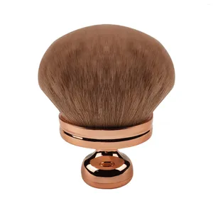 Pincéis de maquiagem oval extra grande escova alça ergonômica cabeça larga contorno perna volta corpo macio rosto bronzeadores mistura para auto bronzeador