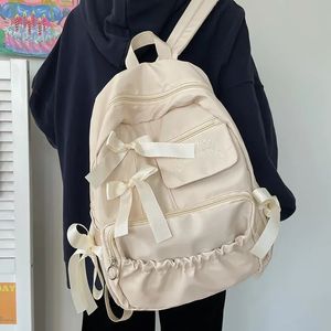 Fashion Backpack Canva Antitheft Ramię torba szkolna dla nastolatków dziewcząt Backapck Female 240130