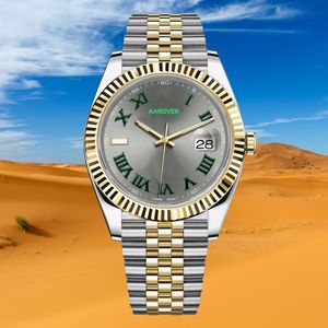 Kvinnor Mens Luxury Watches Automatic Mechanical 2813 41mm 36mm Gold rostfritt stål Sapphire Folding Buckle Luminous Ladies Watch Male Arvurs Present