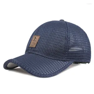 Ball Caps Xdanqinx Summer Men's Baseball Cap Women Women's Mesh wentylacja para marek sportowy kapelusz snapback