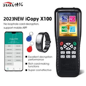 RFID Copier Cloner Key Programmer Card Reader Writer Duplicator Detector med full avkodningsfunktion Smart NFC IC ID ICOPY 240123