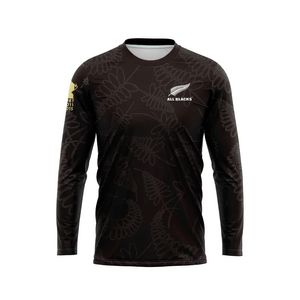 Rugby Jersey Zealand Home Away Shirt Vest Long Sleeve Jersey 240130