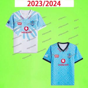 2023 2024 Bulls Rugby Jerseys Stadium 23 24 Home Away League Camisa T Versão Indígena Edição Especial Tee Homens Treinamento Uniforme ALTERNATIVO Azul Branco _Jersey