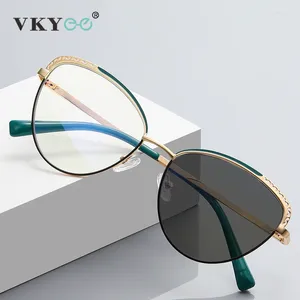 Sunglasses VKYEE Butterfly Design Frame Fashion Ladies Reading Glasses Anti Blue Light Customisable Prescription Pochromic 3111