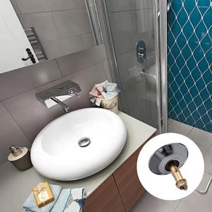 Set di accessori per il bagno Lavabo universale Filtro di scarico rimbalzante Push Up e Core Lavabo Cucina Vasca da bagno Giù Accessori per il bagno G0v7