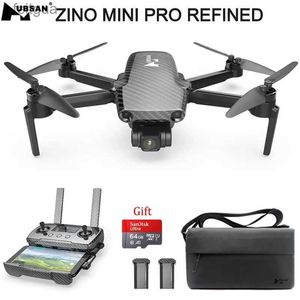 Drone Hubsan Zino Mini Pro Rafine 249G GPS 5G WiFi 10km FPV Kameralı 3 Eksenli Gimbal 3D Engel Algılama YQ240211