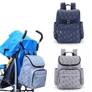 Borsa per pannolini Borsa per fasciatoio per neonati Madre per la cura del bambino Zaino da viaggio Pannolini Borsa per carrozzina Carrello Passeggino Carrito Mochila6417999