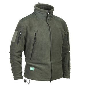 Utomhus ridning klättring vandring jakt camping termisk militär taktisk vindtät jacka män vinter förtjockas varm fleece coat 240202