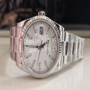 20 Style 36 mm Crystal Watches Męski Automatyczny 2813 BP Watch Factory Watch BPF Men 126234 Data Sapphire 116234 Stining nierdzewna tylko 1262003066