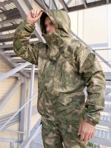 Hunting Jackets E7 Russian Special Forces Combat Suit GORKA-5 Set SMTP Men's Jacket Work Clothing Military Unifo