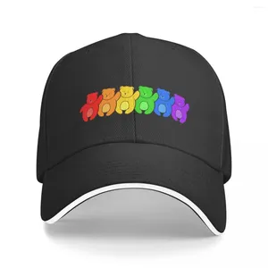 Бейсболки Gay Bear Pride Бейсбольная кепка в шляпе На заказ Пляжная прогулка Мужская Женская