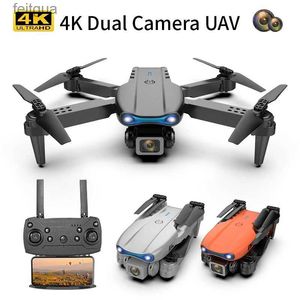 ドローンホットセール！ E99 K3 RCプレーンドローンカメラQuadcopter FPV Profesional HD 4KリモートコントロールヘリコプターキッズギフトYQ240213