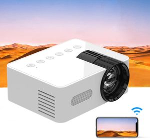 Videoproiettore Home HD Mini wireless da esterno con funzione immagine schermo compatibile USB ricaricabile Proiezione 240125