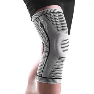 Podkładki kolan Brace wsparcie rzepki Przyśrodkowe mocny meniskus silikonowy ochrona przedsiębiorstwa sportowy koszykówka