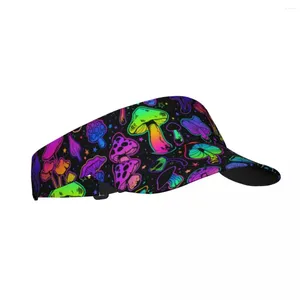 BERETS SPORT SUN CAP JUSTABLE VISOR UV SKYDD TOPP TOP TOMT TENNIS Golf Running Sunscreen Hat Mushrooms