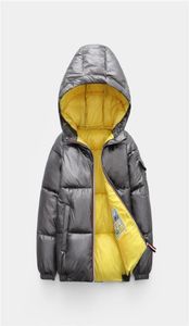 Children039s jaqueta para baixo outono e inverno novas roupas de algodão meninos e meninas grosso espaço terno quente algodão outwear trend9181767