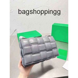 Boteega Treliça Bolsa de Noite Tecido Grande Bolsas Travesseiro Cassete Pequena Bolsa Mensageiro Clássico Ombro Um Luxo Lazer Venetaes Verde Quadrado Mulheres U4O4