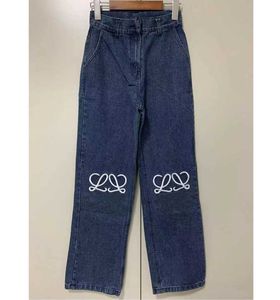 Jeans Damen Designer-Hosenbeine offene Gabel enge Capri-Denim-Hose hinzufügen Fleece verdicken warme schlankmachende Jean-Hosen Marken-Damenbekleidung Stickerei-Druck