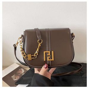 Crossbody feminino moda versátil outono e inverno novo pequeno quadrado axilas sela high end bolsa de ombro único 75% vendas diretas da fábrica