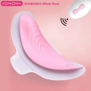 Farfalla indossabile vibratore dildo per donne masturbatore telecomando senza fili mutandine vibranti orgasmo giocattoli sessuali per coppia 240129