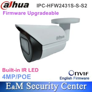 卸売ダフアオリジナル4MP IPC-HFW2431S-S-S2 IP67 WDR POE CCTV MIMI SURVEILLANCE IR Bullet Network Camera 240126