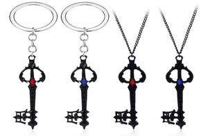 Game Kingdom Hearts Sora Keyblade Alloy Key Chains KeyChain KeyFob Keyring Key Chain Pendant Necklace Jewelry Accessories2922058