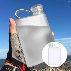 Water Bottles Kettle Portable Bottle Frosted Storage Outdoor Sports Travel Plastic Fitness Drinking Holder