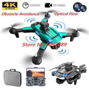 Drones Professional 4K HD ESC Camera 3-Way Laser Obstacle Avoidance Quadcopter Option Flow Update K8 Drone Aricraft Boy Kid Gifts Toy YQ240211