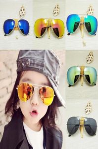 Kid Sunglasses Children Beach Sun Glasses UV 400 Fashion Accessories Sunscreen Eyewear Baby for Boys Girls Awning kids Glasses1394272