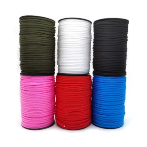 100m 550 Standard wojskowy 7core Paracord Lina 4 mm Outdoor Parachute Cund Camping Parasol Namiot Smbrella Pakiet Smyczowy Pasek 240126