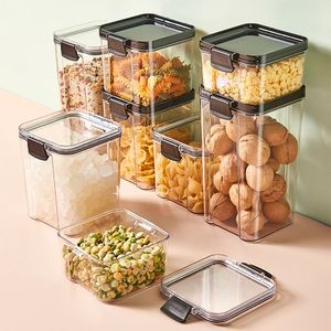 Xiaogui Pairtight Containers for Food Kitchen Storage Organization Boxar POTS TEALED CONTAINER 240125