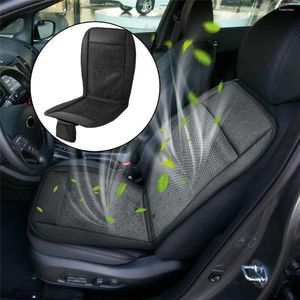 Car Seat Covers 12V Cooling Cushion Cover With Air Ventilated Fan Conditioned Cooler Pad Suitable For All Cars Auto Accessories