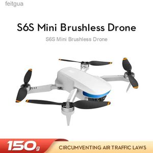 Drones S6S Mini 3 Pro Drone 4K Profesyonel GPS 5km 4K HD Kamera Quadcopter Fırçasız Motorlu 360 Engel Kaçınma YQ240211