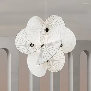 Lampy wiszące nowoczesne lampa sufitowa w salonie Minimalistyczna dioda LED do żyrandola baru w hacie hucing dekoracje dom