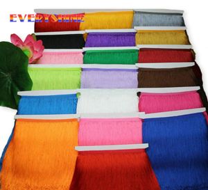 10yardlot 15cm20cm30cm polyester püskül saçak kesme latin dans giyim aksesuarları diy perde dekorasyon jk1424834554