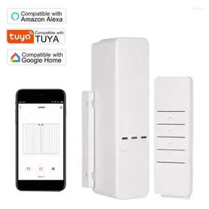 Smart Home Control Tuya WiFi Motor Elétrico Corrente Roller Blinds Shade Shutter Drive RF Remote Kit Life App Alexa Google Voice Assistant