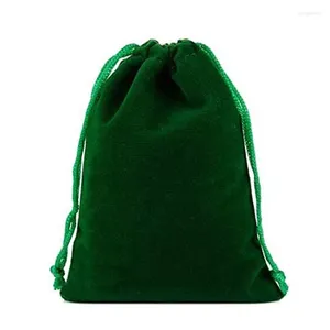 Jewelry Pouches SheepSew 20 Pcs Solid Color Velvet Drawstring Bags For Party Favor Gift Wedding Favors Flannel