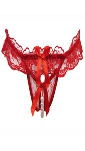 Women Sexy Underwear Panties Comfortable Beading Knickers Floral Thongs Gstring Lace Briefs Quality Ladies Briefs2610535