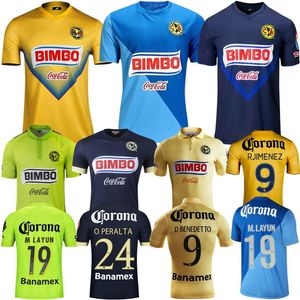 2013 2014 Club America Retro Futbol Formaları 13 14 15 D. Benedetto R.Jimenez M. Layun R. Sambueza O. Peralta Klasik Vintage Futbol Gömlekleri